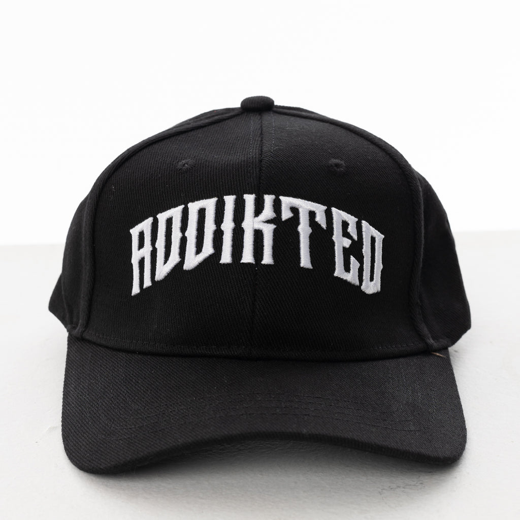 BLACK ADDIKTED CAP