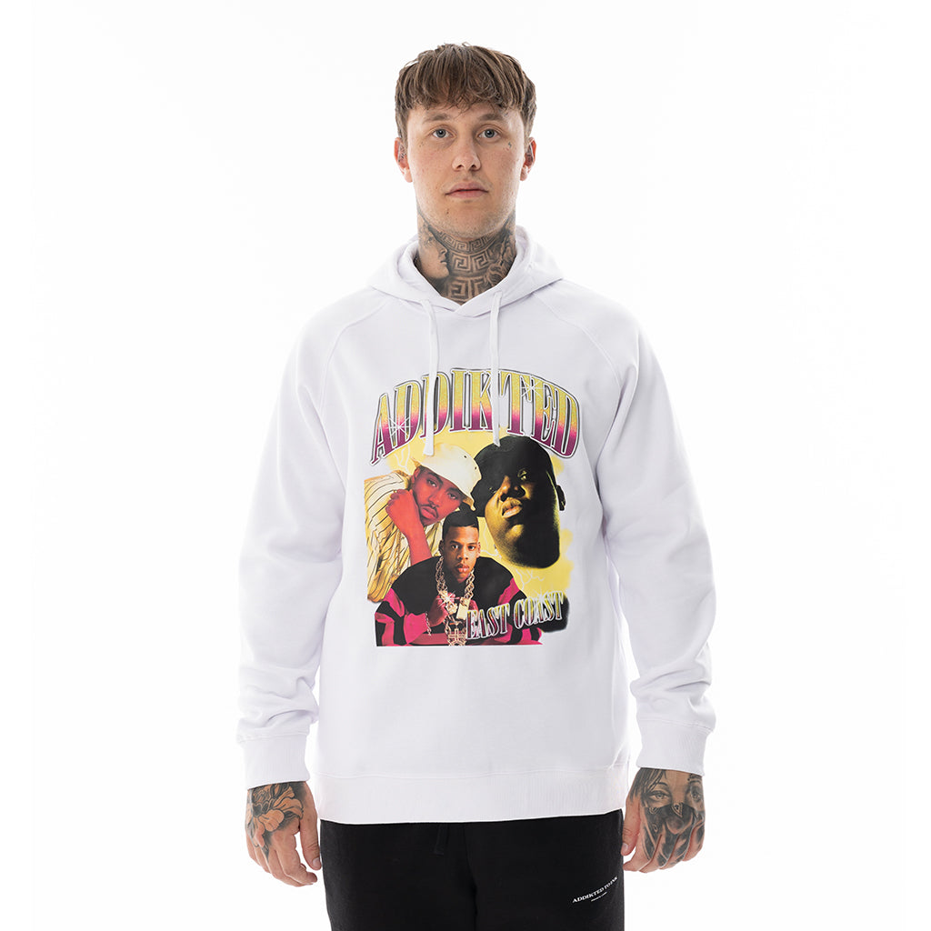 WHITE ATI HOODIE