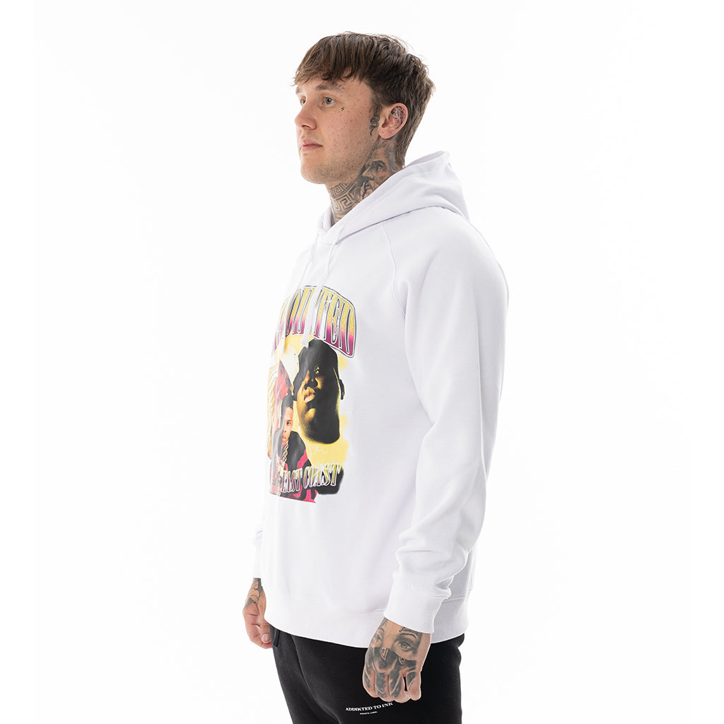WHITE ATI HOODIE