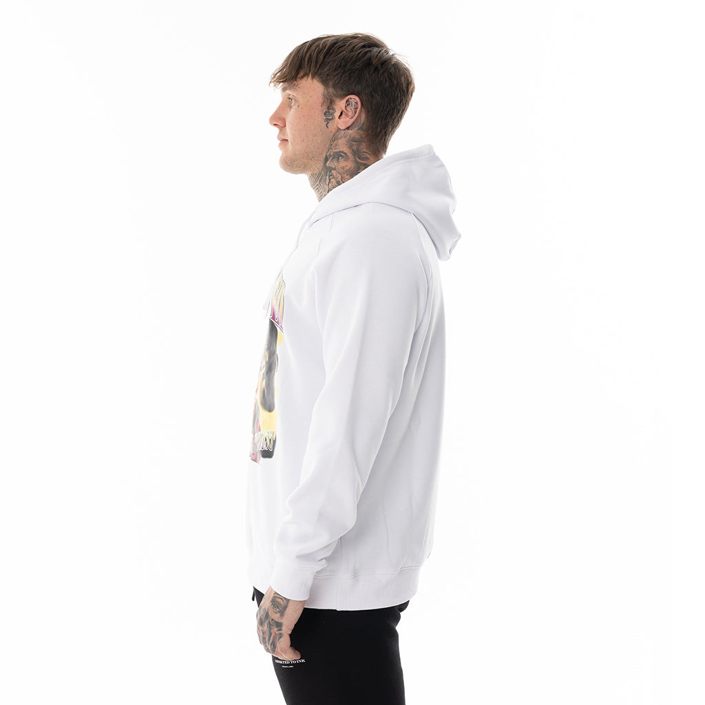 WHITE ATI HOODIE
