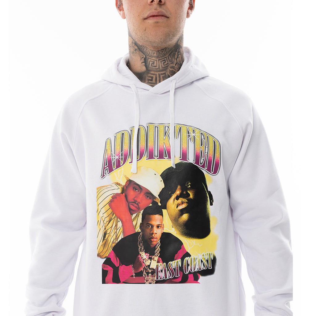 WHITE ATI HOODIE