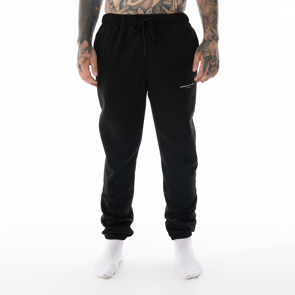 BLACK ATI TRACK PANTS