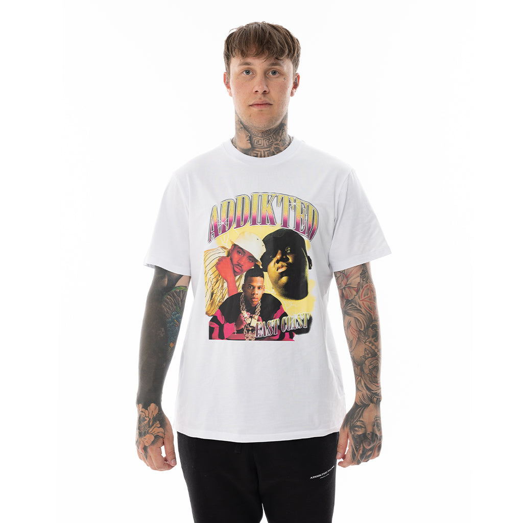 WHITE ATI TEE REGULAR FIT